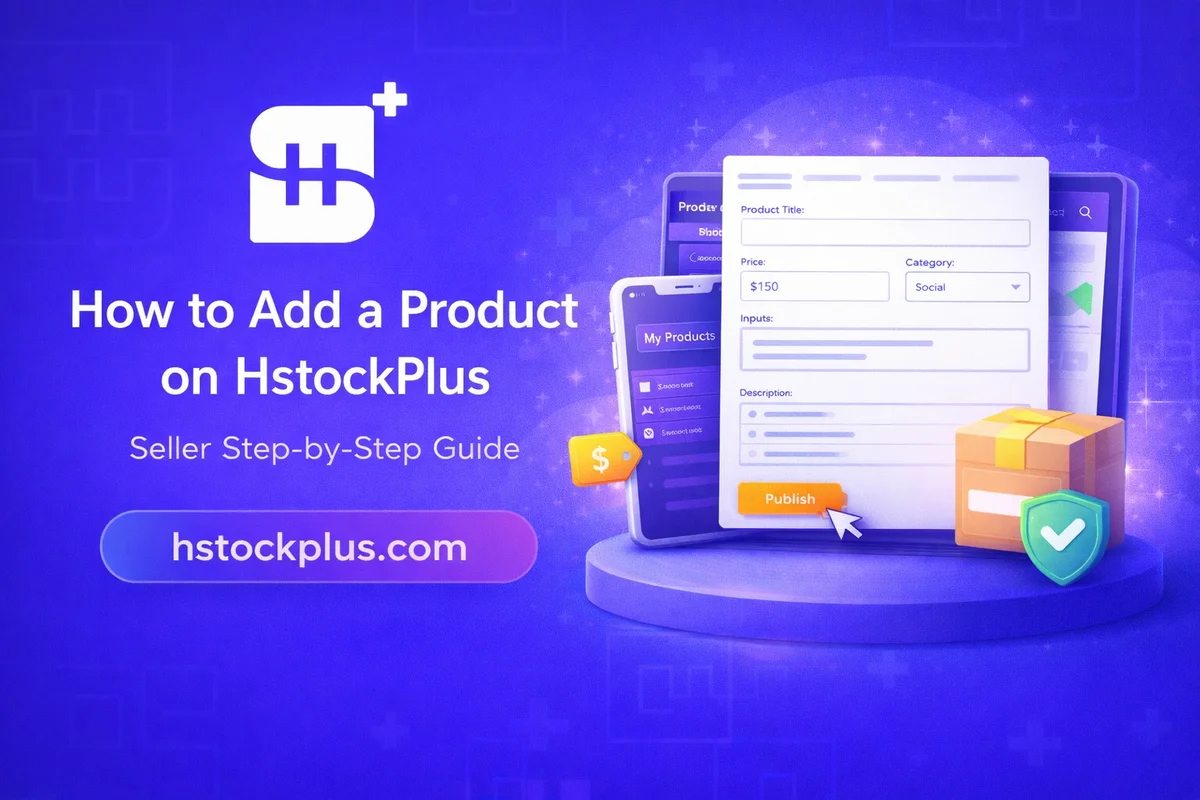 HstockPlus-এ কীভাবে একটি পণ্য যোগ করবেন