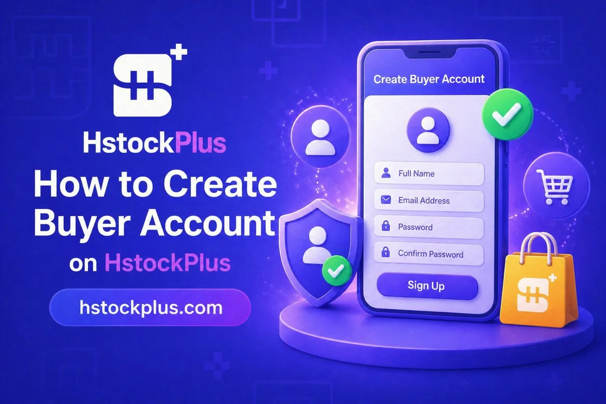 How to Create Buyer Account on HstockPlus