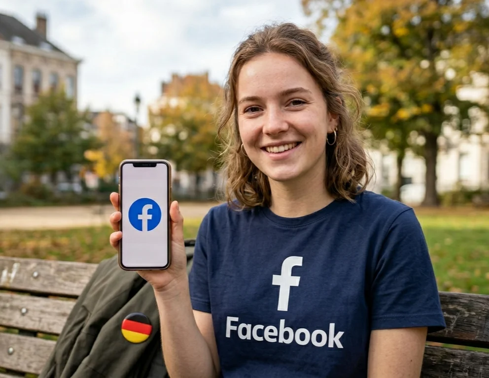 Germany IP Created Facebook Account | Outlook Mail Verified | Full Access Included 🔥