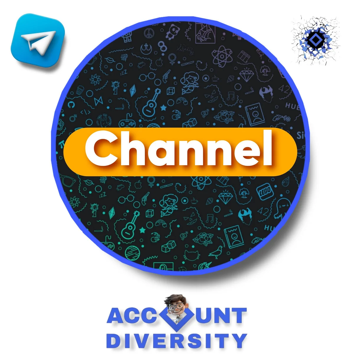 Old Telegram channel | 2,000 subscribers | Created in 2024 (channel 1 year old)