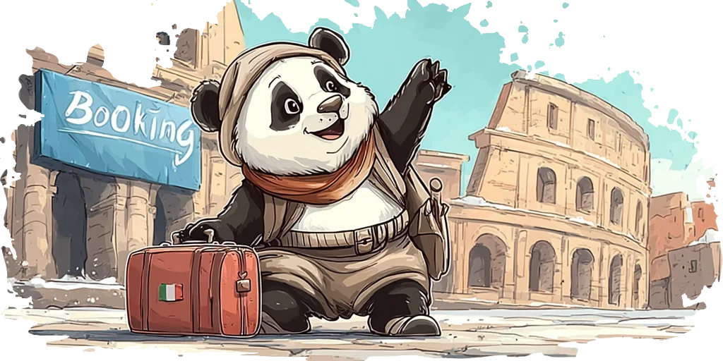 Booking | Italy | Mail | 5+ months old