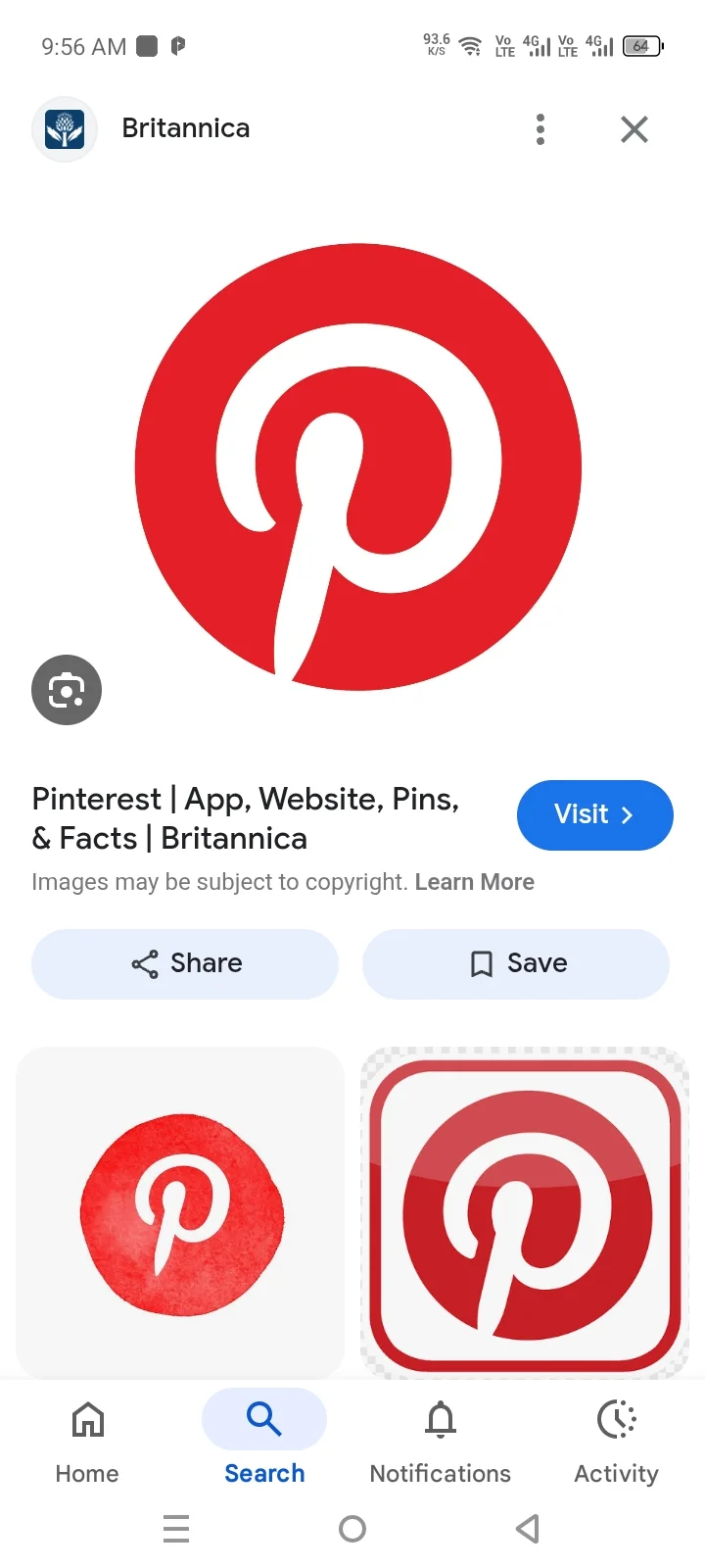 Frischer Pinterest-Account