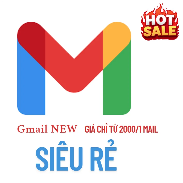 US, VN, KR, JP... Gmail accounts new, unused service, @gmail.com domain live 1-2 days - Shop