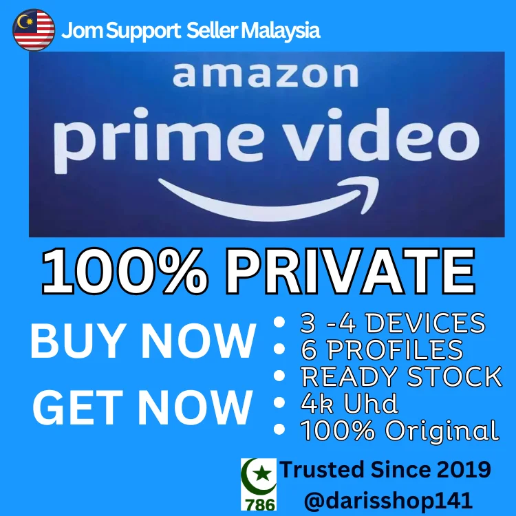 Amazon Prime Video 1 Month Private