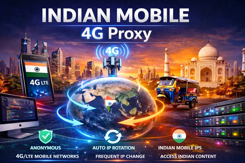 印度移动4G代理 – 每月300GB套餐