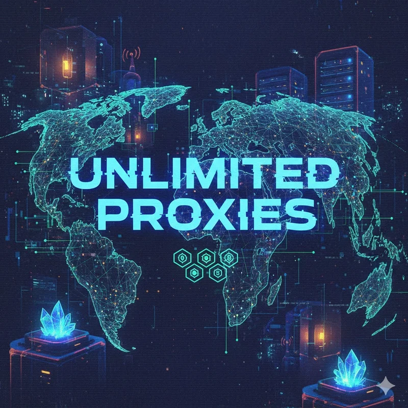 ✅ Proxies Residenciales ILIMITADOS | Plan de 1 Mes
