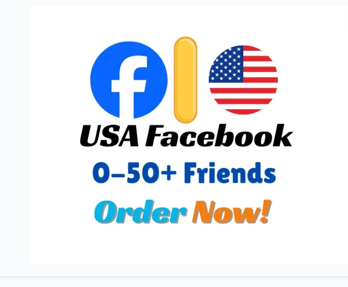 ✅ USA Facebook 2026 ✅ 0- 50+ Friends ✅ Manually Registration ✅ Email Verify ✅