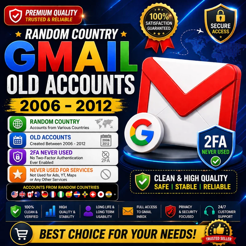 🔐🌍 ALTES ZUFALLSLAND-GMAIL (2006–2012) 📅🔒 2FA AKTIVIERT 🚫 UNGENUTZT FÜR WERBUNG / YOUTUBE / KARTEN 📺🎥🗺️