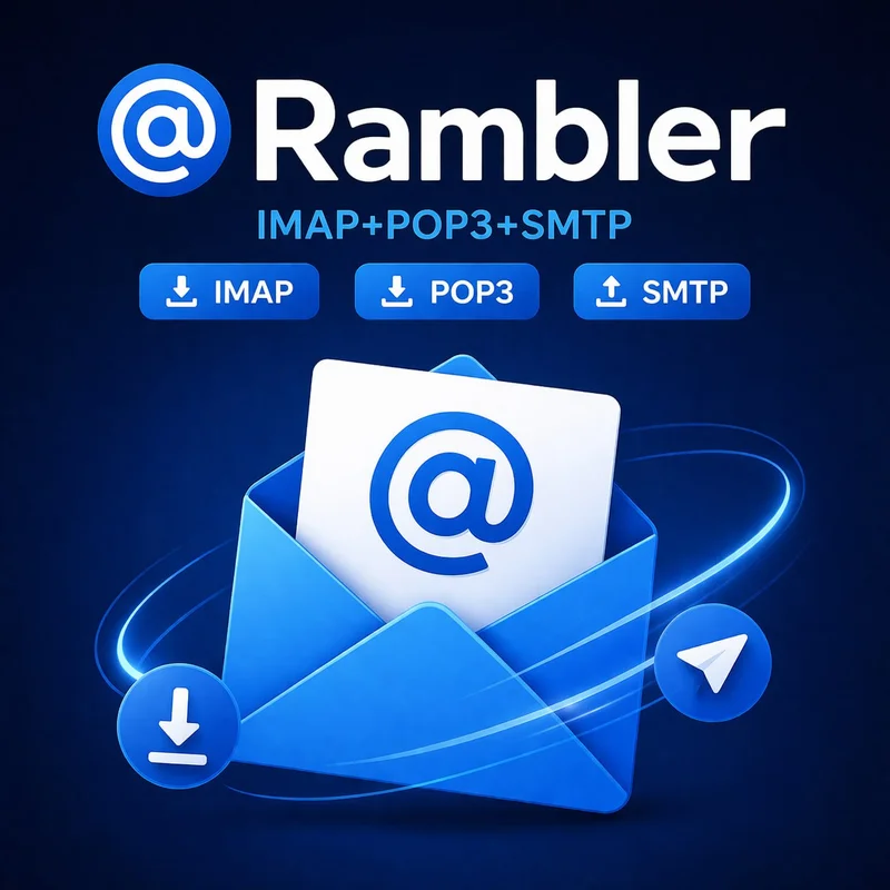📧✨ Rambler IMAP + POP3 + SMTP Accounts 💌 — Unused 🆕 | Old ♻️ | High Quality 💎🔥 Perfect for Any Task 🚀⚡️