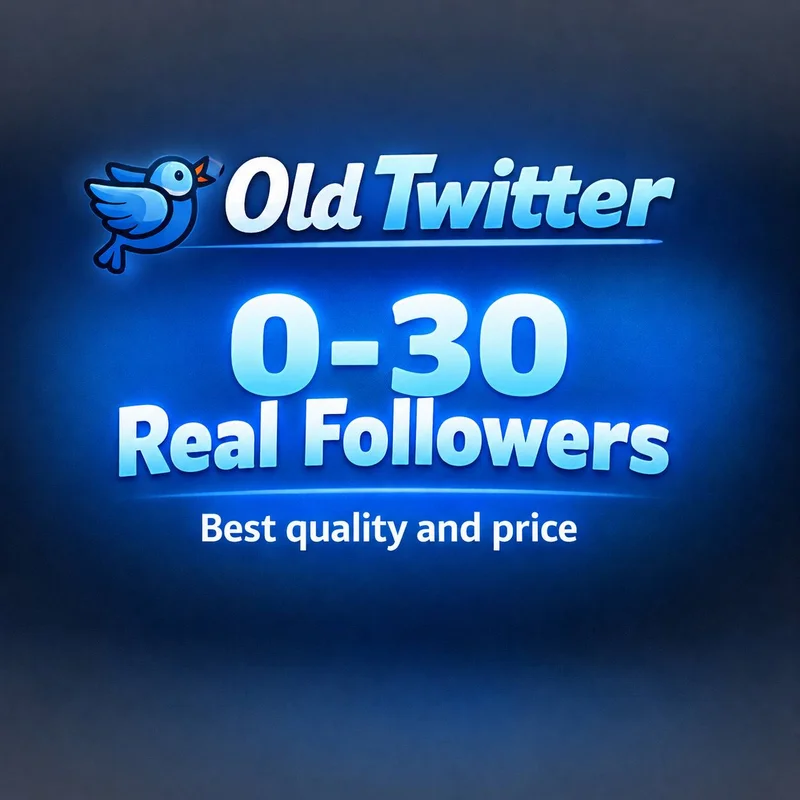 ⚡️Conta antiga do Twitter com telefone verificado⚡️0-30 seguidores reais⚡️2008-2020⚡️