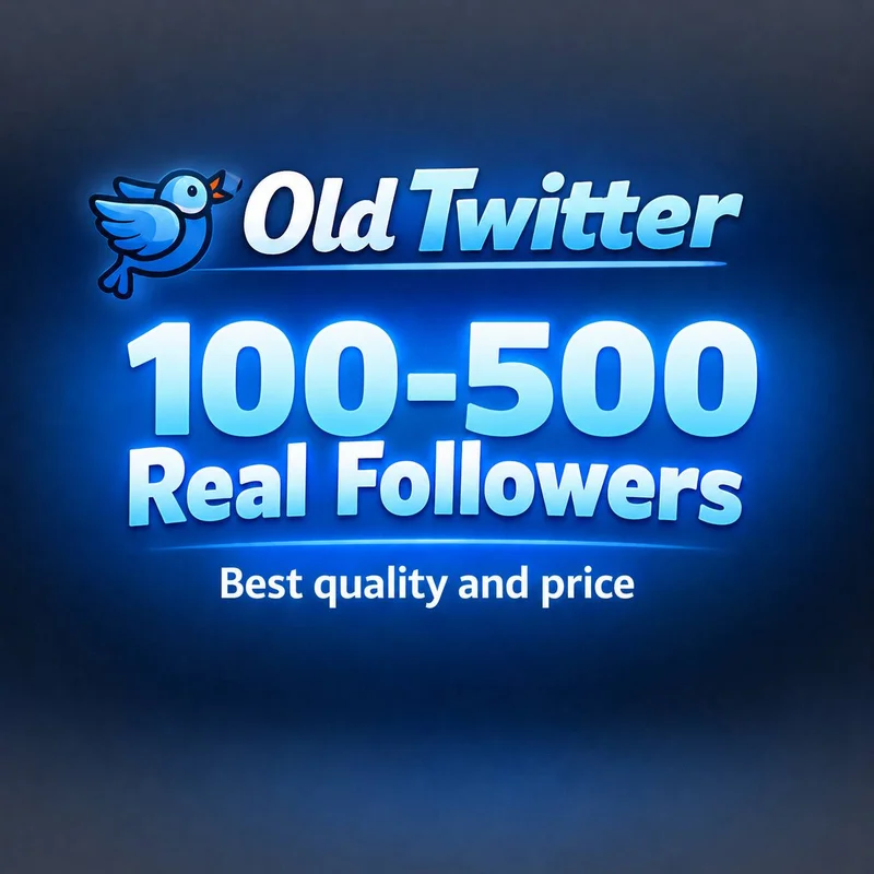 ⚡️Twitter ANTIGO⚡️100-500 seguidores reais ⚡️2008-2020 ⚡️