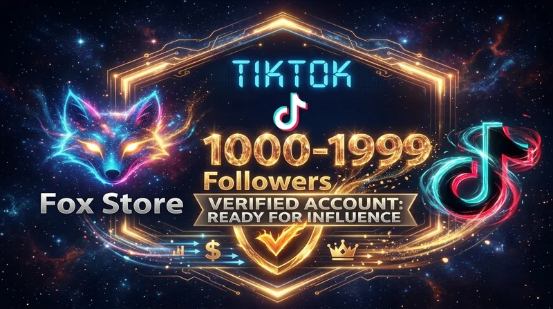 1000–1999 Seguidores Reais ✅TIKTOK