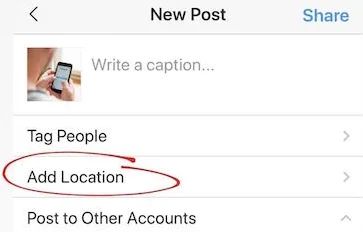 How to tag your location on Instagram